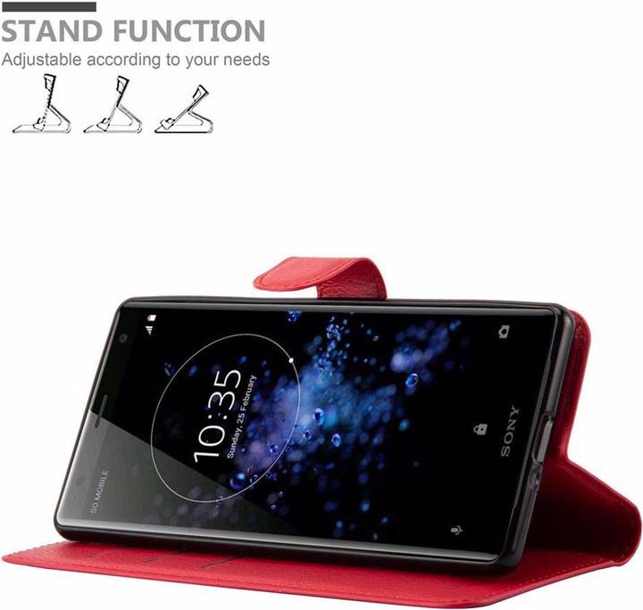 Produktbild Cadorabo Book mit Standfunktion Cover (Sony Xperia XZ2)