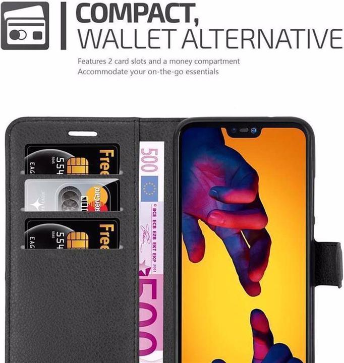 Image du produit Cadorabo Book avec fonction stand Cover (Huawei P20 Lite)