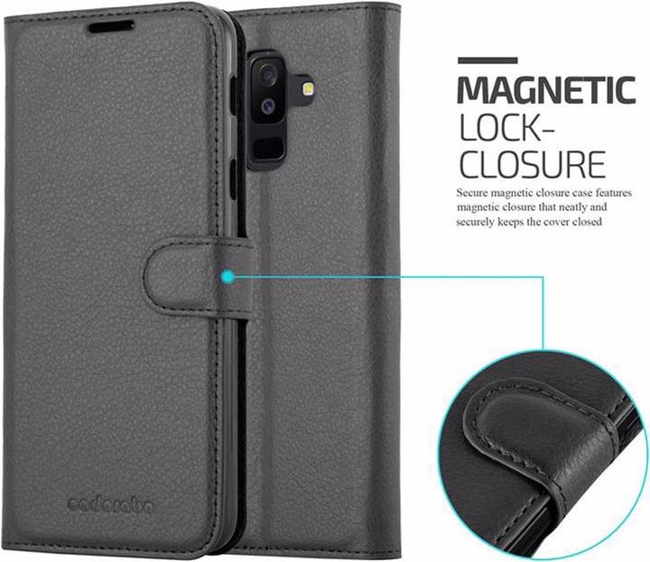 Produktbild Cadorabo Book mit Standfunktion Cover (Samsung Galaxy A6+)