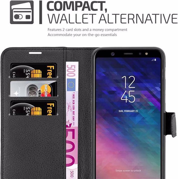 Produktbild Cadorabo Book mit Standfunktion Cover (Samsung Galaxy A6+)