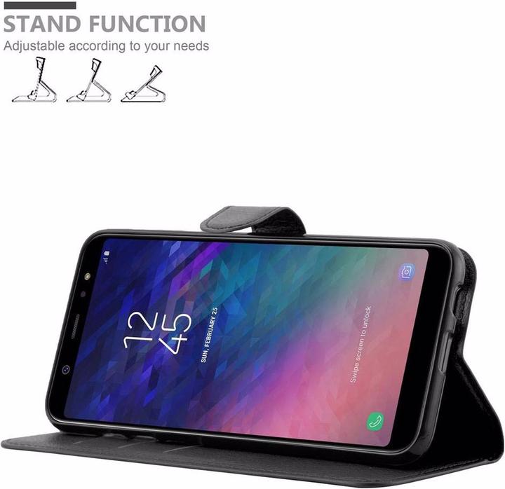 Produktbild Cadorabo Book mit Standfunktion Cover (Samsung Galaxy A6+)