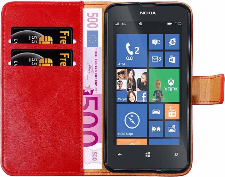 Actual product image Cadorabo Book Luxury Cover (Nokia Lumia 520)