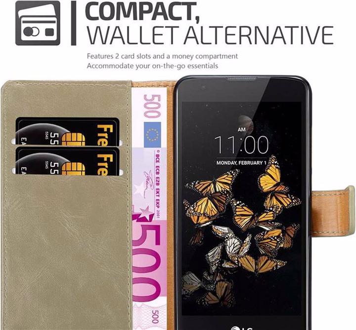 Productafbeelding Cadorabo Boek Luxe Omslag (LG K8)