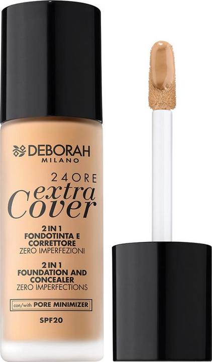 Immagine prodotto Deborah Milano 24Ore Extra Cover Fond de Teint & Concealer n. 03 (3)