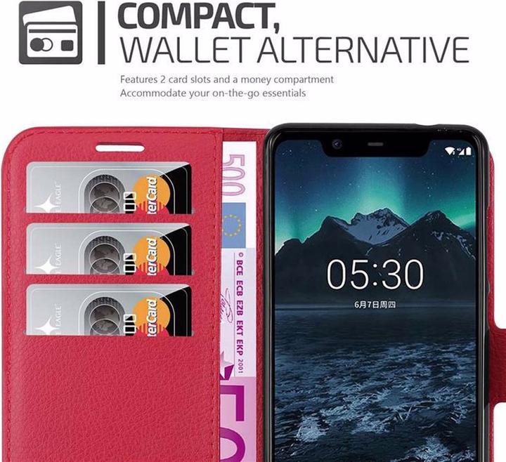 Productafbeelding Cadorabo Boek met kaft met standfunctie (Nokia 5.1)