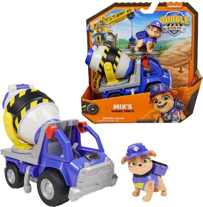 Produktbild Spin Master Paw Patrol Rubble And Crew Basic Vehicles Mix