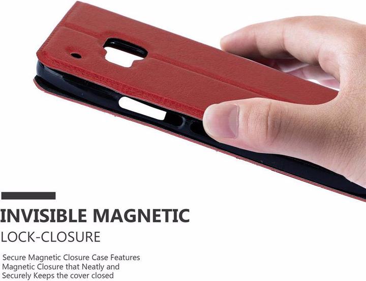 Actual product image Cadorabo Book with View double window cover (HTC One M9)