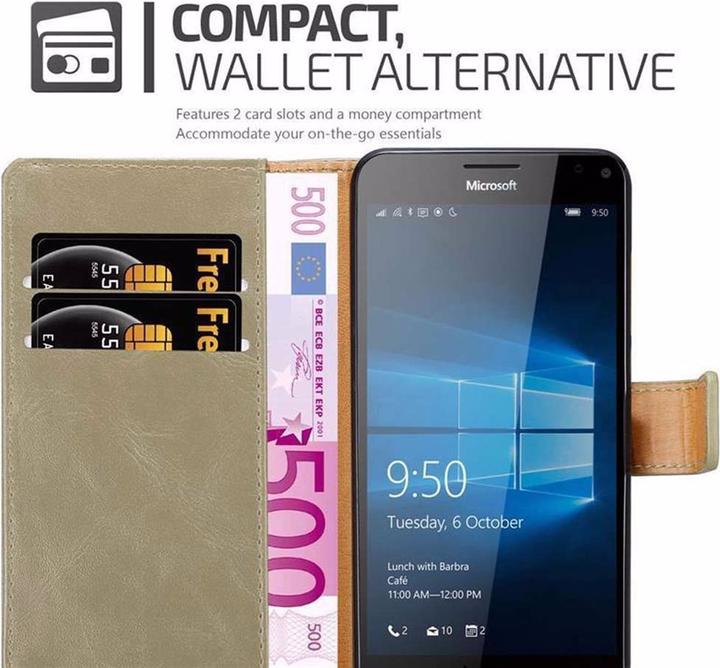 Actual product image Cadorabo Book Luxury Cover (Microsoft Lumia 950 XL)