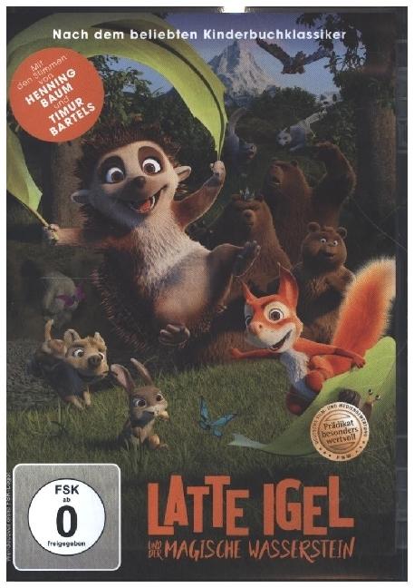 Produktbild Plaion Latte Igel und der magische Wasserstein (DVD) (Verkauf) (DVD, 2020, Deutsch, Englisch)