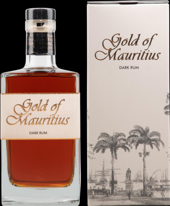 Actual product image Gold of Mauritius Dark Rum (1 x 70 cl)