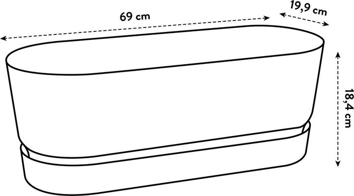 Image du produit Elho Greenville (19.50 cm)