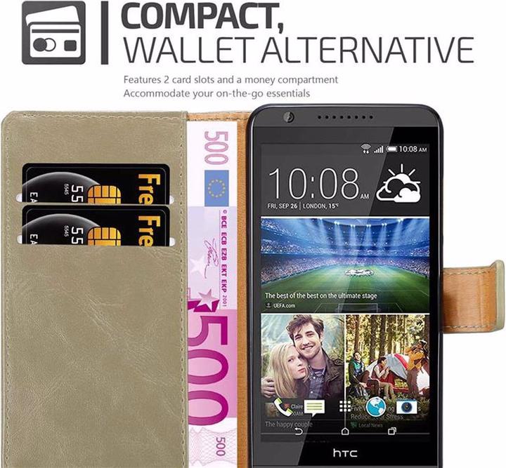Productafbeelding Cadorabo Boek Luxe Omslag (HTC Desire 820)