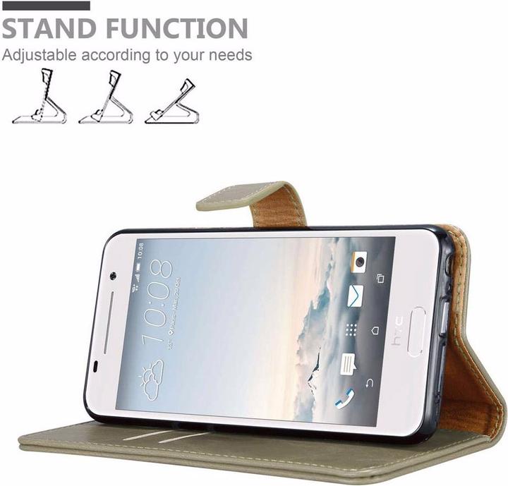 Actual product image Cadorabo Book Luxury Cover (HTC One A9)