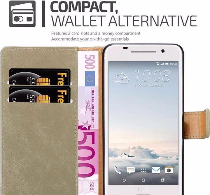 Actual product image Cadorabo Book Luxury Cover (HTC One A9)