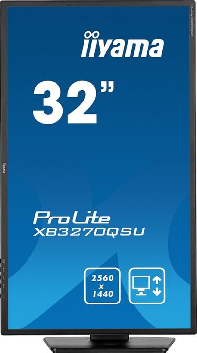 Actual product image iiyama 31.5IN IPS PANEL 2560X1440 100HZ 3MS 250CDM2 1200:1 TYPICAL (2560 x 1440 pixels, 31.50")