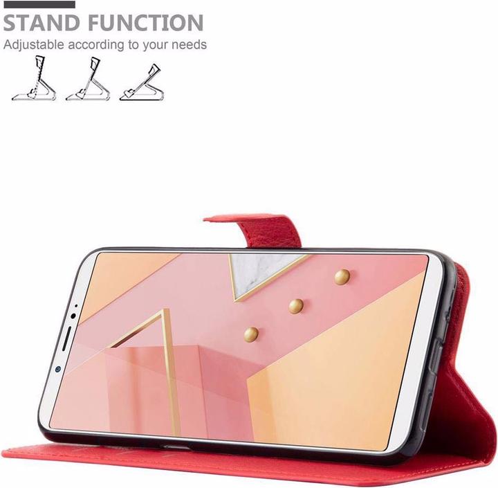 Actual product image Cadorabo Book with stand function cover (ZTE Nubia N3)