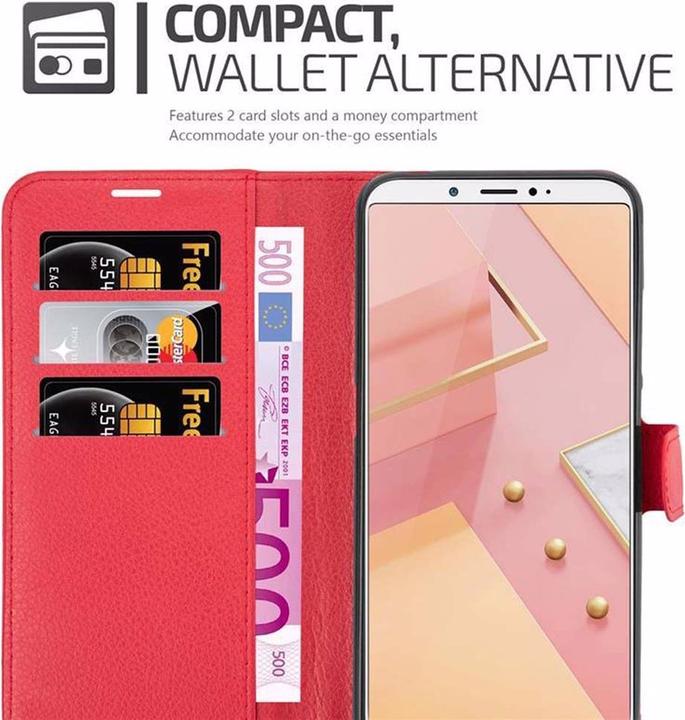 Actual product image Cadorabo Book with stand function cover (ZTE Nubia N3)