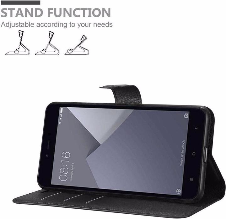 Productafbeelding Cadorabo Boek met kaft met standfunctie (Xiaomi Redmi Note 5A)