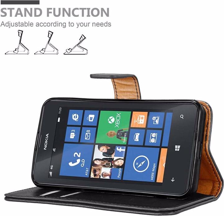 Productafbeelding Cadorabo Boek Luxe Omslag (Nokia Lumia 521, Nokia Lumia 520)