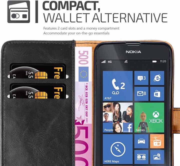 Productafbeelding Cadorabo Boek Luxe Omslag (Nokia Lumia 521, Nokia Lumia 520)