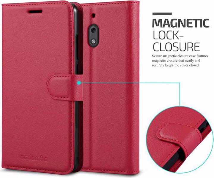 Actual product image Cadorabo Book with stand function cover (Nokia 2.1)