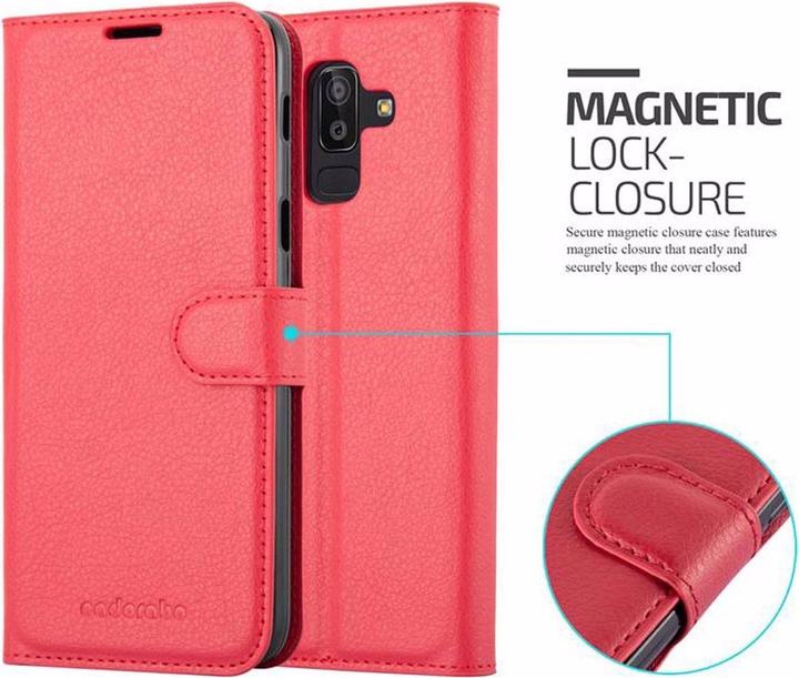 Image du produit Cadorabo Book avec fonction stand Cover (Samsung Galaxy J8 (2018))