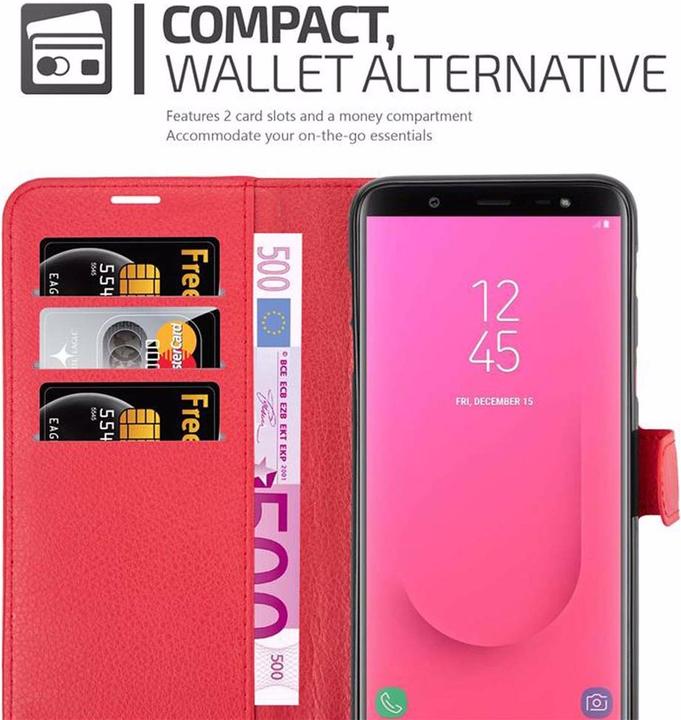 Image du produit Cadorabo Book avec fonction stand Cover (Samsung Galaxy J8 (2018))