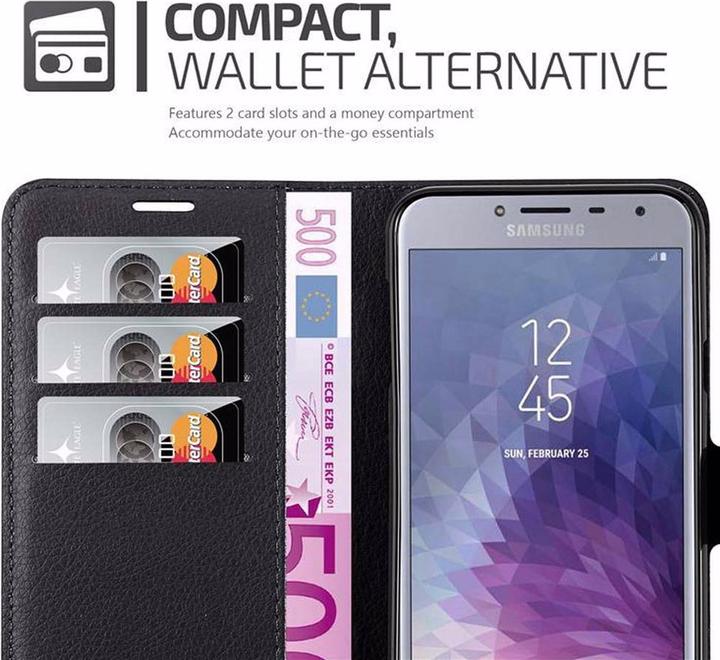 Produktbild Cadorabo Book mit Standfunktion Cover (Samsung Galaxy J4 (2018))