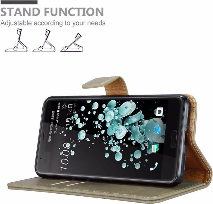 Productafbeelding Cadorabo Boek Luxe Omslag (HTC U Ultra)