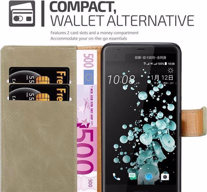 Productafbeelding Cadorabo Boek Luxe Omslag (HTC U Ultra)