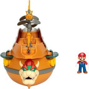 Immagine prodotto Jakks Pacific Playset della Nave di Bowser di Super Mario 2,5 pollici Deluxe