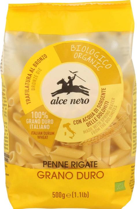 Immagine prodotto Alce Nero Sacchetto leggero di grano duro di Penne bio 500 g (500 g)