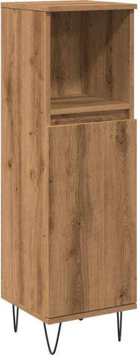 Actual product image VidaXL Bathroom cabinet Midi cabinet Bathroom cabinet Bathroom furniture Cabinet Artisan oak (30 x 30 x 100 cm)