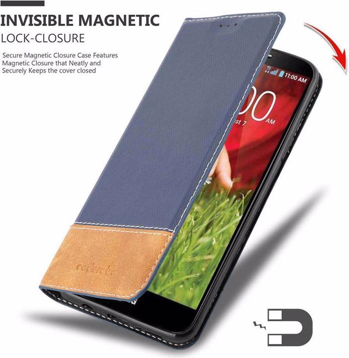 Produktbild Cadorabo Book X-Wallet Cover (LG G2)