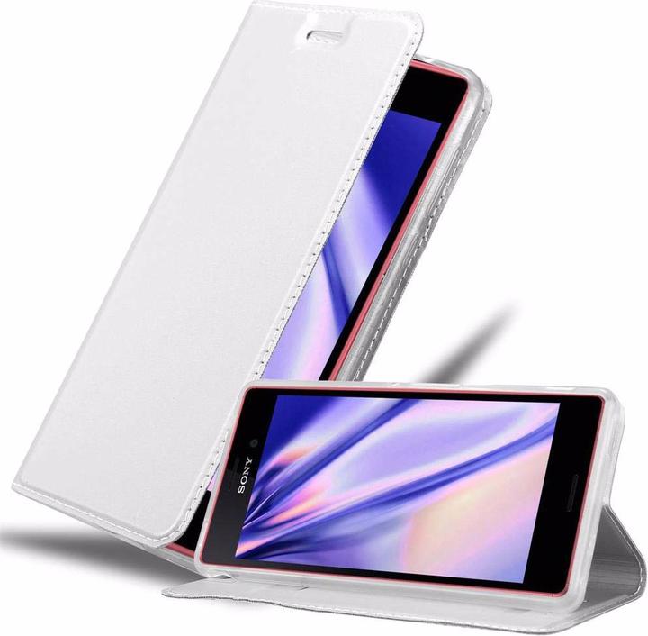 Actual product image Cadorabo Book Classy Style Cover (Sony Xperia M4 Aqua)