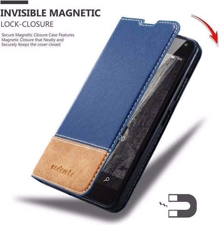 Productafbeelding Cadorabo Boek X Portemonnee Hoesje (Microsoft Lumia 650)