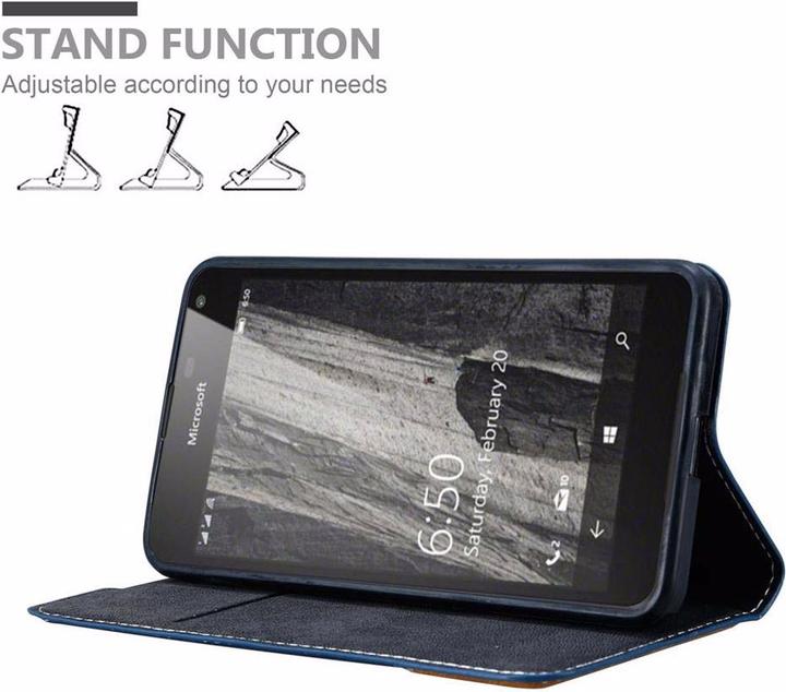Productafbeelding Cadorabo Boek X Portemonnee Hoesje (Microsoft Lumia 650)