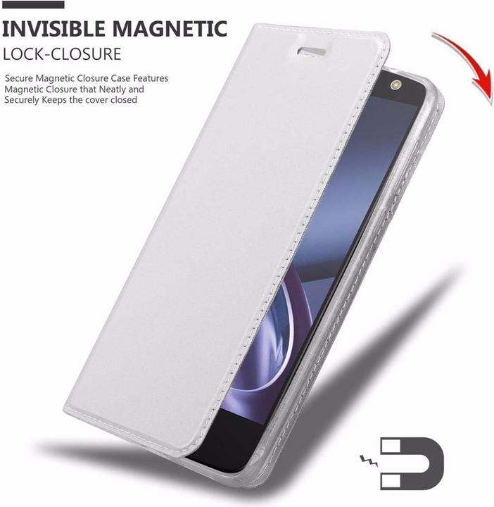 Produktbild Cadorabo Book Classy Style Cover (Motorola Moto Z Play)