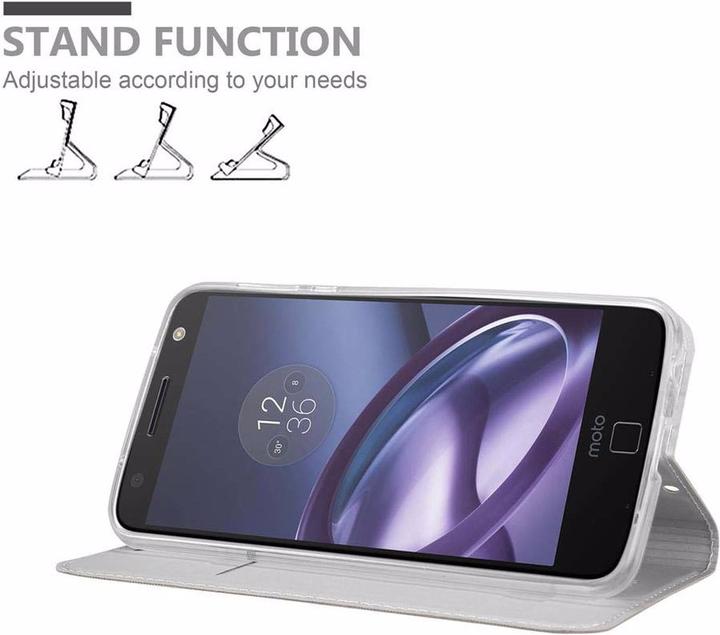 Produktbild Cadorabo Book Classy Style Cover (Motorola Moto Z Play)