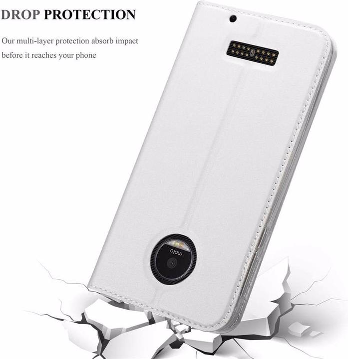 Produktbild Cadorabo Book Classy Style Cover (Motorola Moto Z Play)