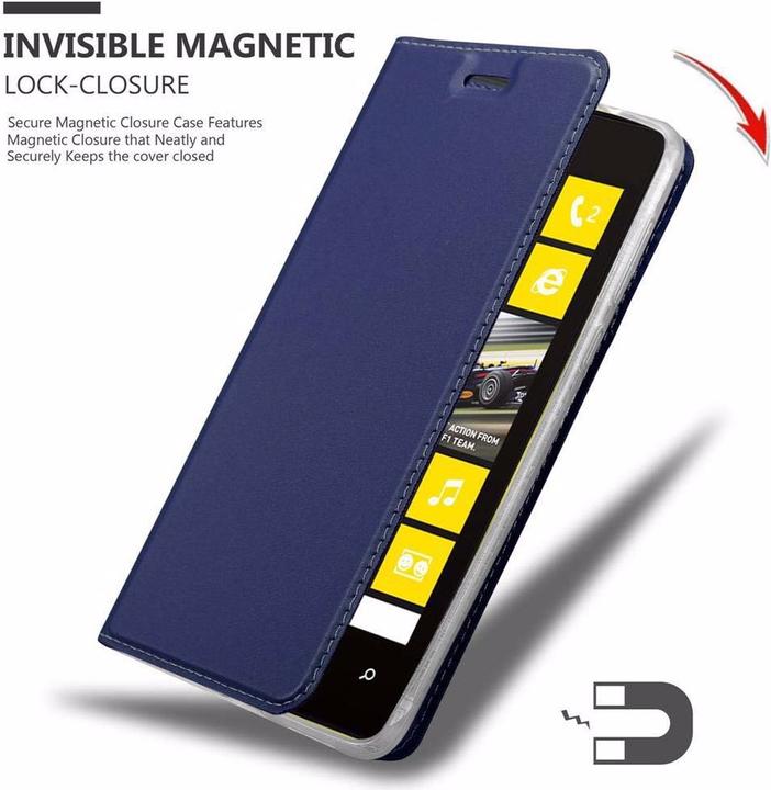 Image du produit Cadorabo Book Classy Style Cover (Nokia Lumia 520)