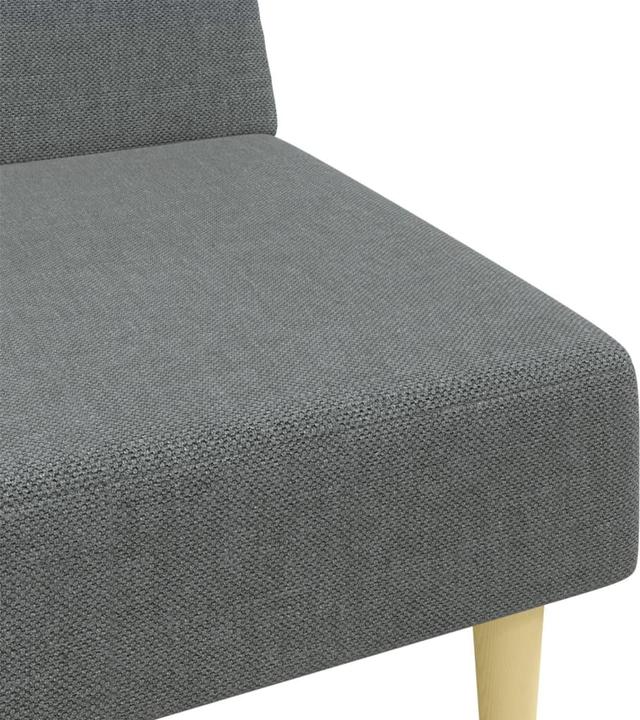 Produktbild VidaXL Sofa Garnitur Lounge Sitzgruppe Polstersofa Wohnzimmer 2-tlg. Dunkelgrau