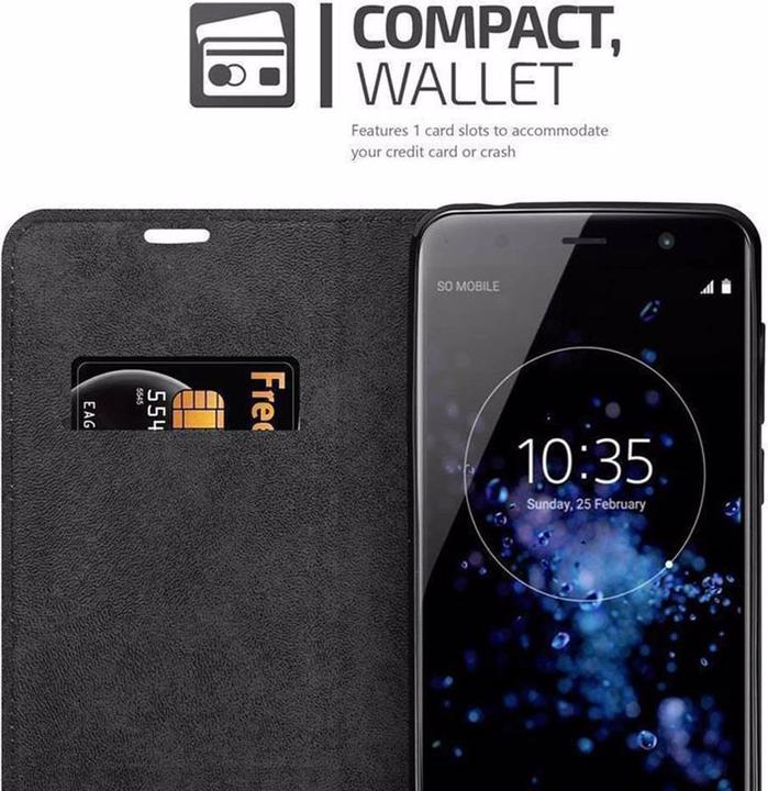 Image du produit Cadorabo Book Couverture magnétique invisible (Sony Xperia XZ2 Premium)