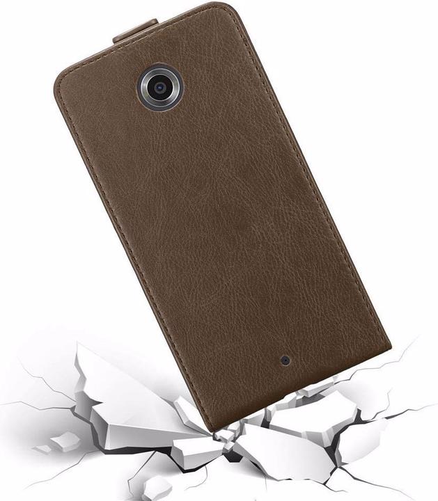 Immagine prodotto Cadorabo Flip come copertura invisibile (Google Nexus 6)
