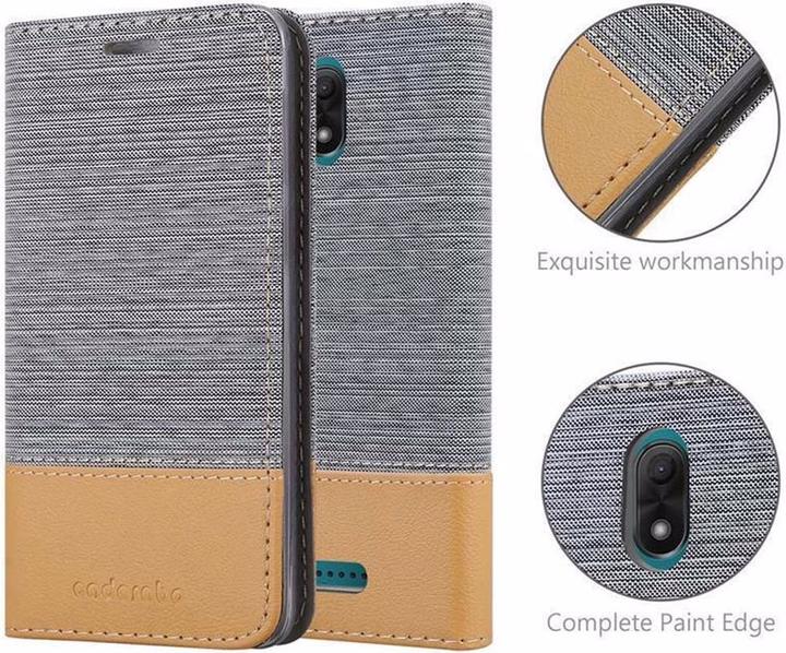 Productafbeelding Cadorabo Boek Jeans Optiek Cover (Wiko Jerry 3)