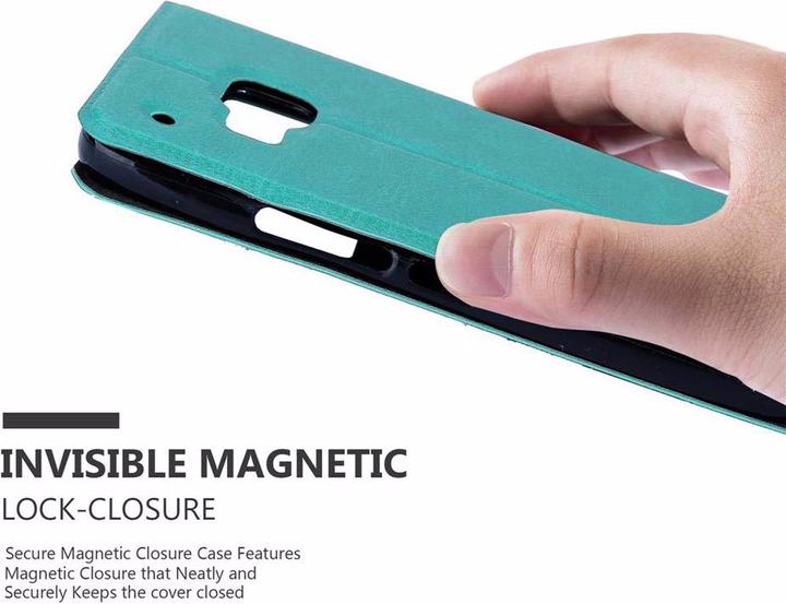 Actual product image Cadorabo Book with View double window cover (HTC One M9)