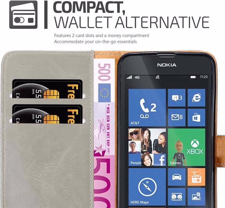 Produktbild Cadorabo Book Luxury Cover (Nokia Lumia 520)