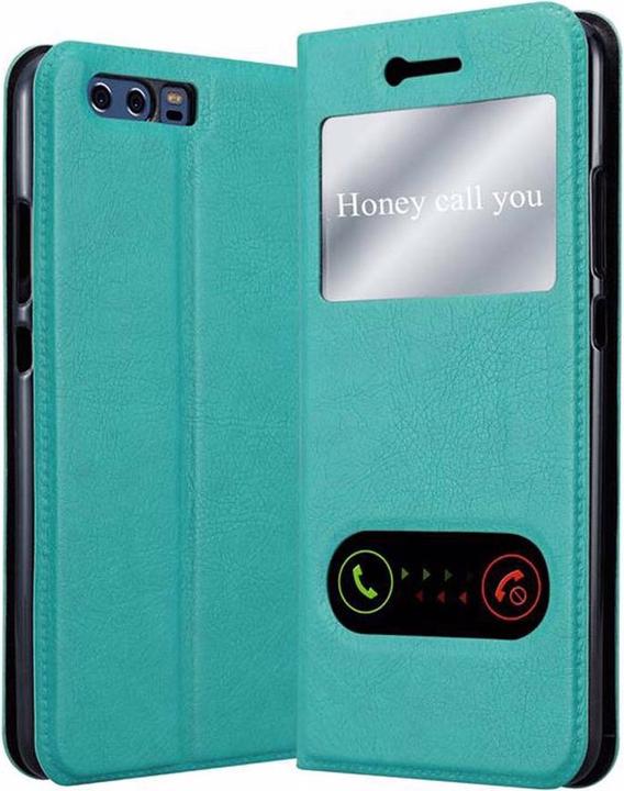 Actual product image Cadorabo Book with View double window cover (Huawei P10 Plus)