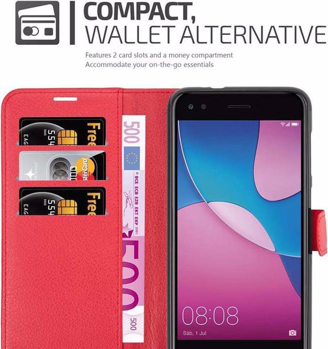 Produktbild Cadorabo Book mit Standfunktion Cover (Huawei Enjoy 7)