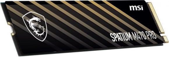 Immagine prodotto MSI SSD SPATIUM M470 PRO PCIE 4.0 NVME M.2 2TB (2000 GB, M.2 2280)